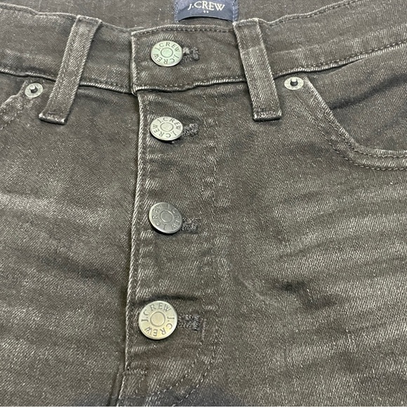 J. Crew Factory Women's High Rise Jeans Shorts in Black Size 28 NWOT - Picture 3 of 11